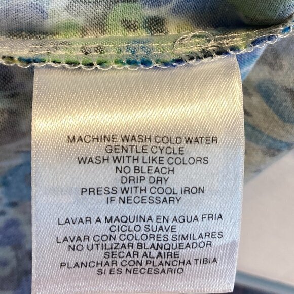 Jones Studio SZ12 Impressionist print dress Parisian Gardencore Italian Coquette - Picture 7 of 7